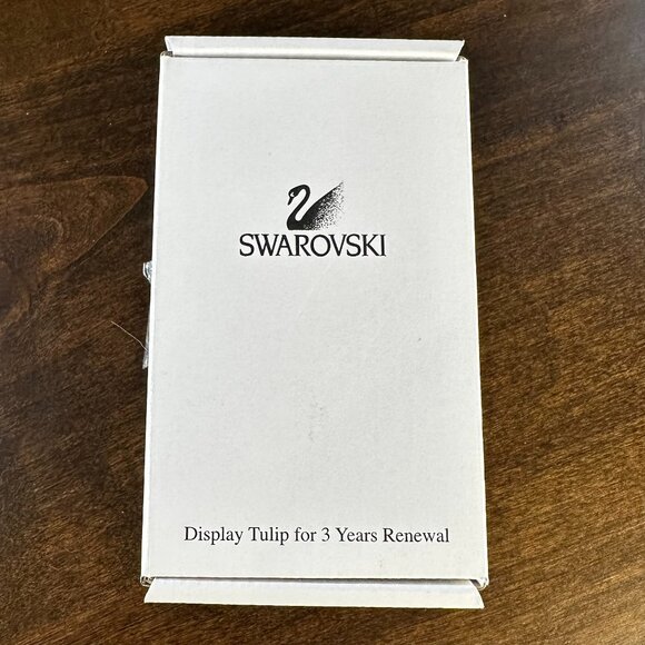 RETIRED Swarovski Crystal Society Member Renewal Gift - Mini Tulips Holder - Picture 4 of 5